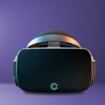 Casque de réalité virtuelle modèle 2 coloris noir, modèle premium, adaptable au console nintendo switch et switch 2