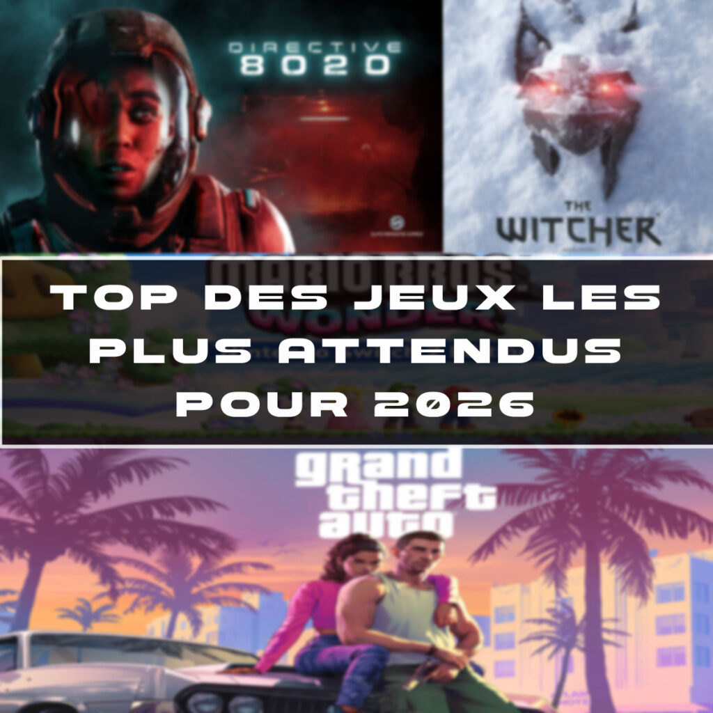 Top des jeux les plus atttendus pour 2026
