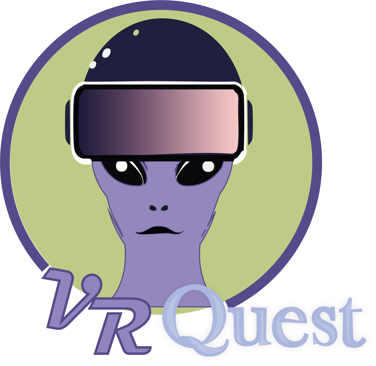 Logo VR QUEST Aliène logo principal
